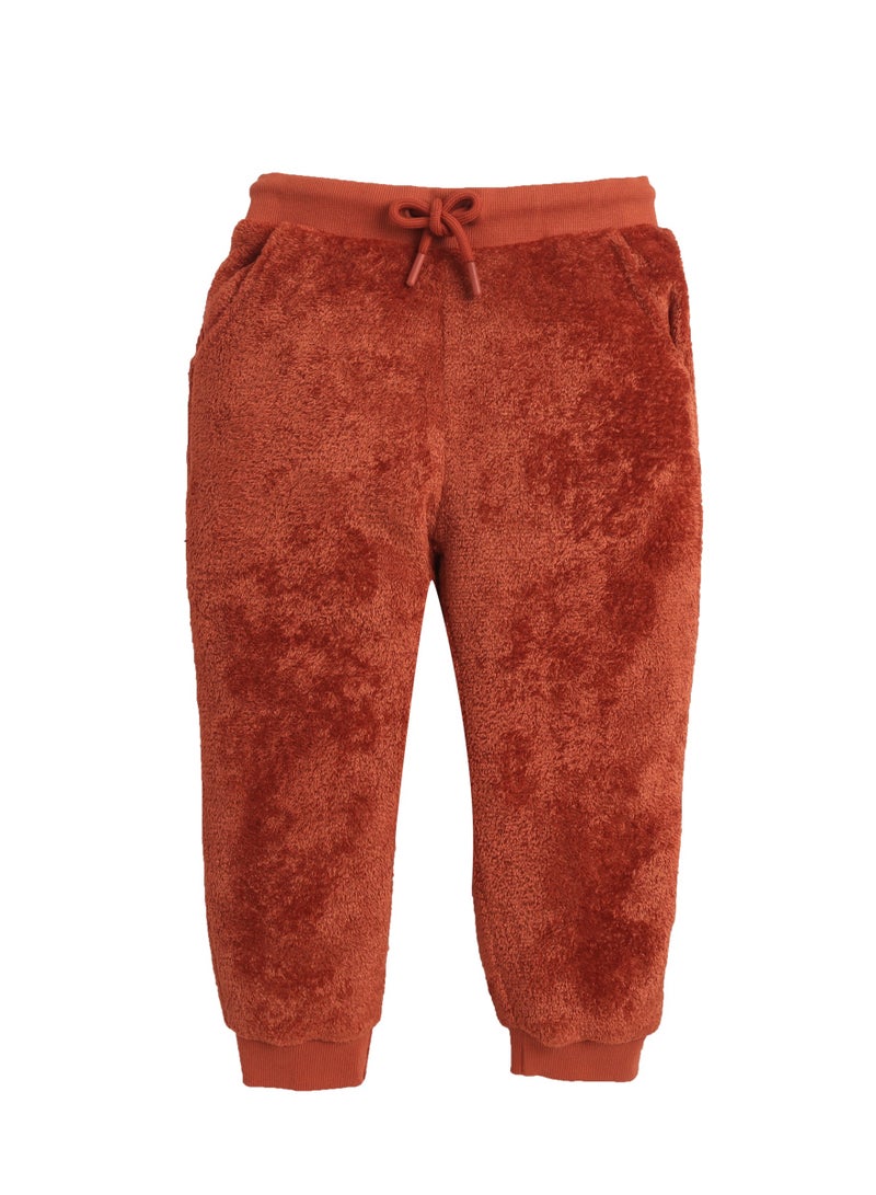 فكتور اند جين طقم بنطلون وبلوزة للأولاد الصغار فرو - Image 4