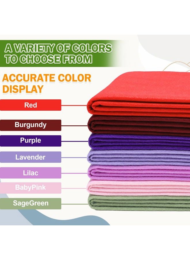 XSEINO Sage Green Large Felt Fabric 72" X 36 "(2 Square Yards), 1.4 mm Thick Soft Felt Fabric Sheet for Crafts, Green Series Colors Soft Nonwoven Fabric, Fit for Decoration, Sewing, DIY Crafts - Image 5
