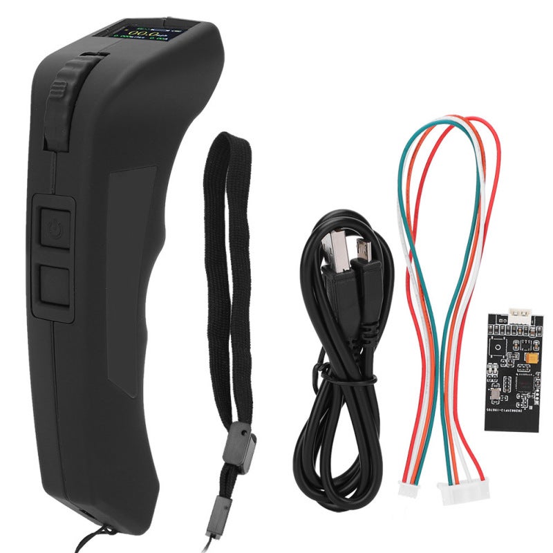 2.4Ghz Remote Controller ABS Rubber Painted Surface Ergonomic 3-Speed Mode Electric Skateboard Remote - Rechargeable Lithium Battery with 12-Hour Runtime 2.4G Radio Transmitter for Electric Skateboard - Image 1