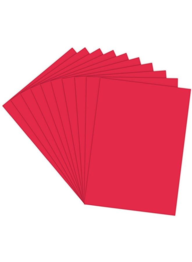Lakeer Lakeer A4 Color Paper 20 Sheets (Red) Premium Colour 180 GSM Pack for Copy Printing, DIY Art & Craft, Projects, Decoration, Other Office Printing.  - Image 1