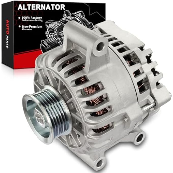 AOTPAT High Output Alternator for:-Ford Escape, for:-Mazda Tribute DX EX LX 3.0l v6 gas, 12V 110Amp, Alternador Replace # 1L8U10300CD 1L8U-10300-CD - Image 1