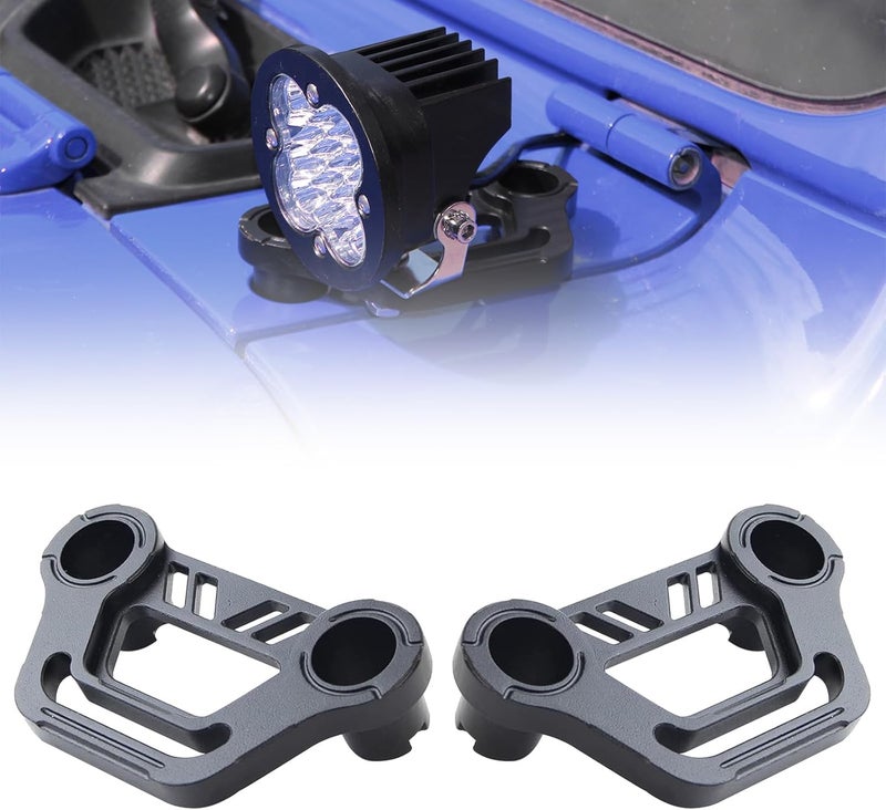 SKTYANTS Wrangler JL Cowl Dual Light Mount Bracket - Image 1