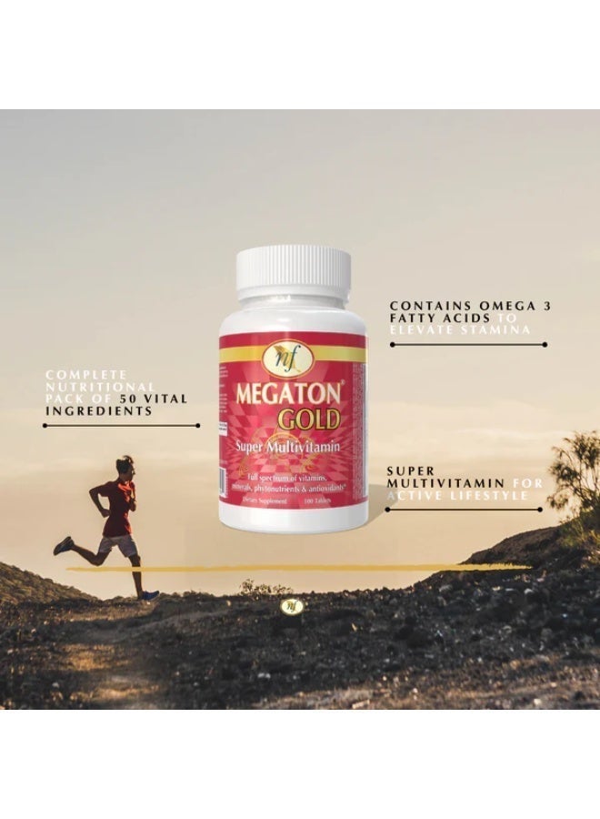 Natural Fervor Megaton Gold Super Multivitamin Supplement - Image 3