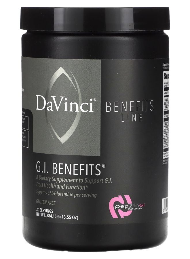 DaVinci Laboratories Benefits Line G.I. Benefits 13.55 oz (384.15 g) - Image 1