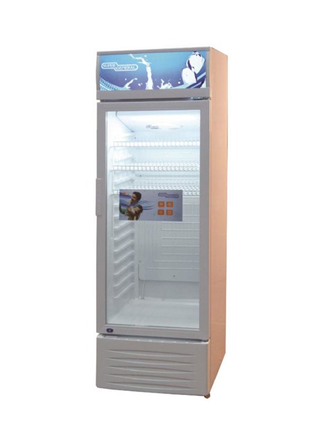SUPER GENERAL 248L Single Door Chiller 248 L SGSC298 White - Image 1