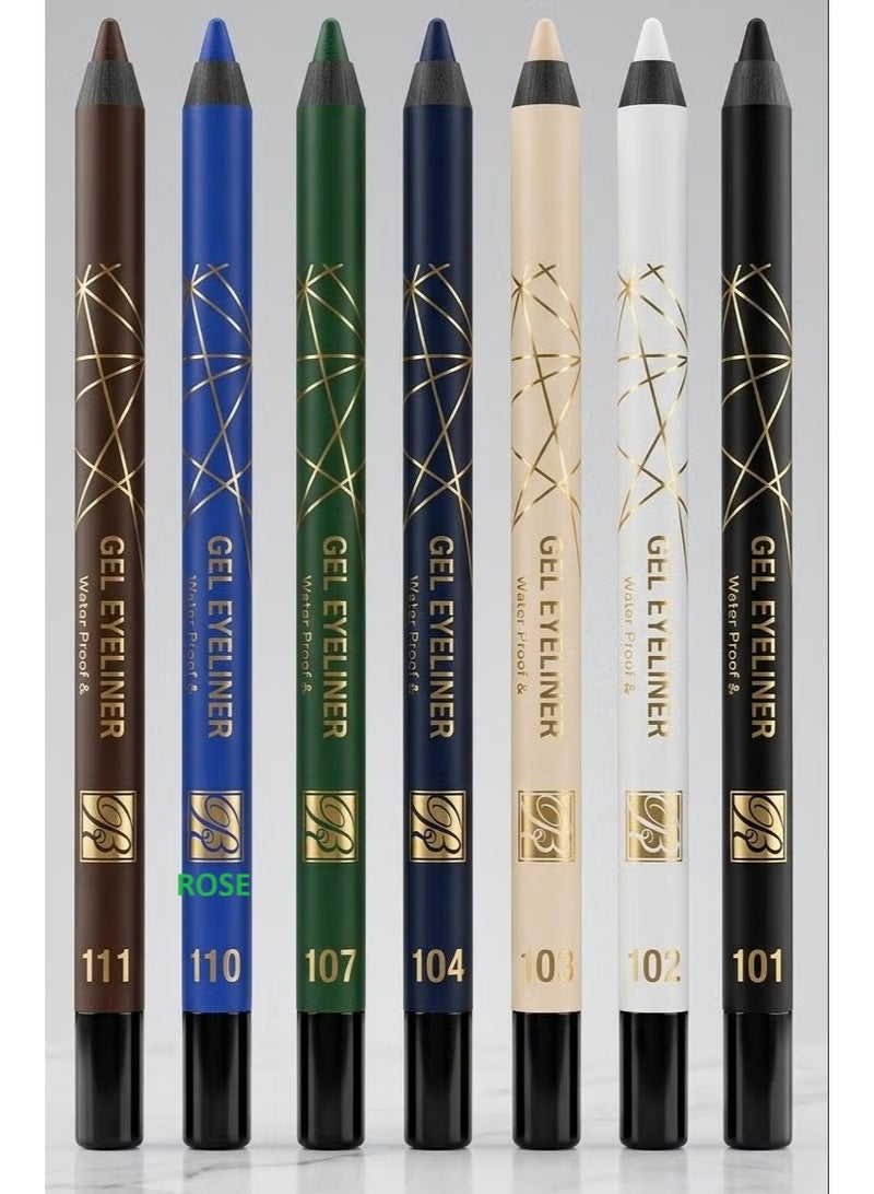GEL EYELINER WATERPROOF & SMUDGE PROOF