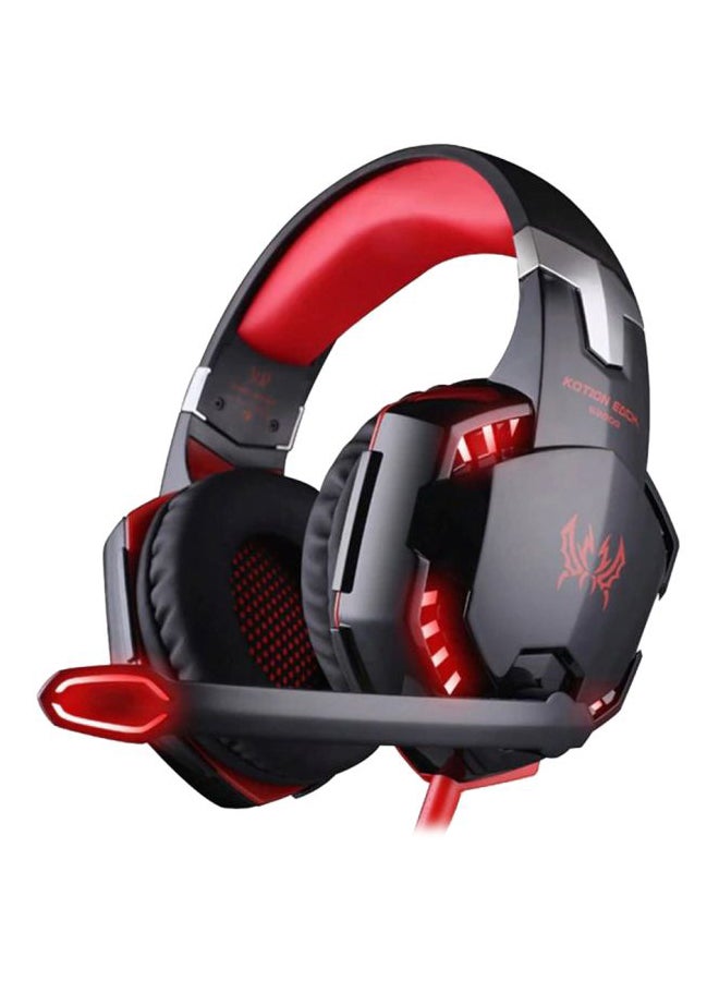 Wired Stereo Over-Ear Gaming Headsets With Mic