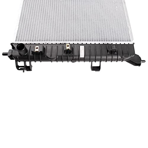 TRQ Radiator Assembly Aluminum Core Compatible with 19-24 Chevrolet Silverado 1500 19-23 GMC Sierra 1500 GM3010612 - Image 3