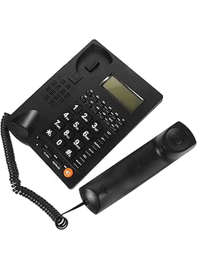 ARTIBETTER Large Button Landline Phone for Seniors Easy Use Home Telephone Elderly Communication Black - Image 1