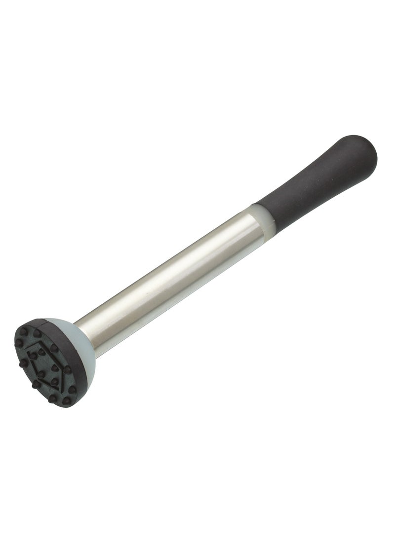 Bar Craft Barcraft Stainless Steel Cocktail Muddler, Carded  - Image 1