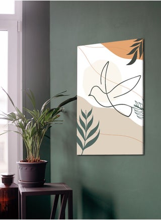 لوحة كانفاس على إطار خشبي بتصميم طائر نمط بوهيمي - pzsku/Z65B0BE89DD4726706281Z/45/_/1731173325/1d84fe3f-b72f-479f-a72f-b01711cd6ae8