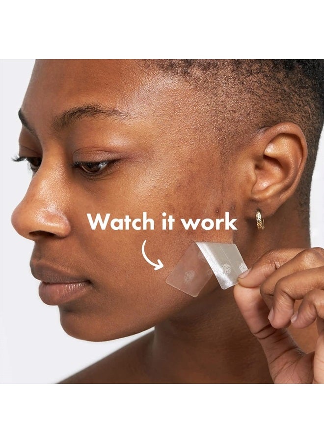 Mighty Patch سطح من هيرو كوزمتيكس - لاصقات حب الشباب الهيدروكولودية للبثور الكبيرة، لاصقات علاجية للجسم، الخد، الجبين، والذقن، نباتية وخالية من القسوة (10 قطع) - Image 4