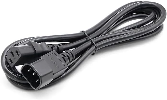 DKURVE ™ 2-Pack Computer to PDU Power Extension Cord, Power Extension Cable (IEC C14 to IEC C13 PDU Power Cord) (1.8M) - Image 3