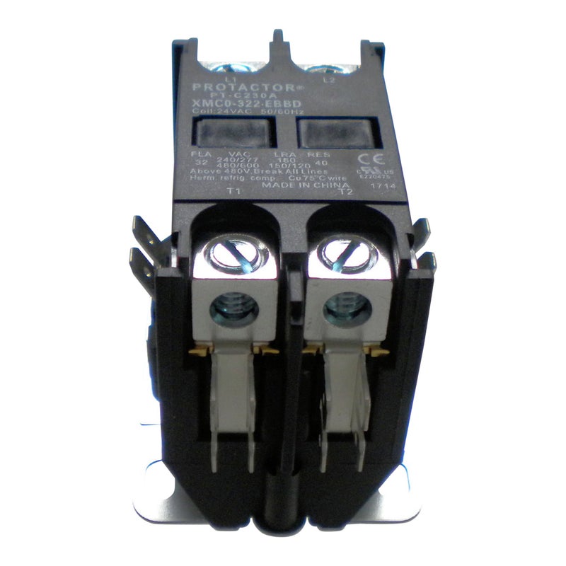 Protactor 2 Pole 32 AMP Heavy Duty AC Contactor Replaces Virtually All Residential 2 Pole Models 30 Amps or Less - Image 3