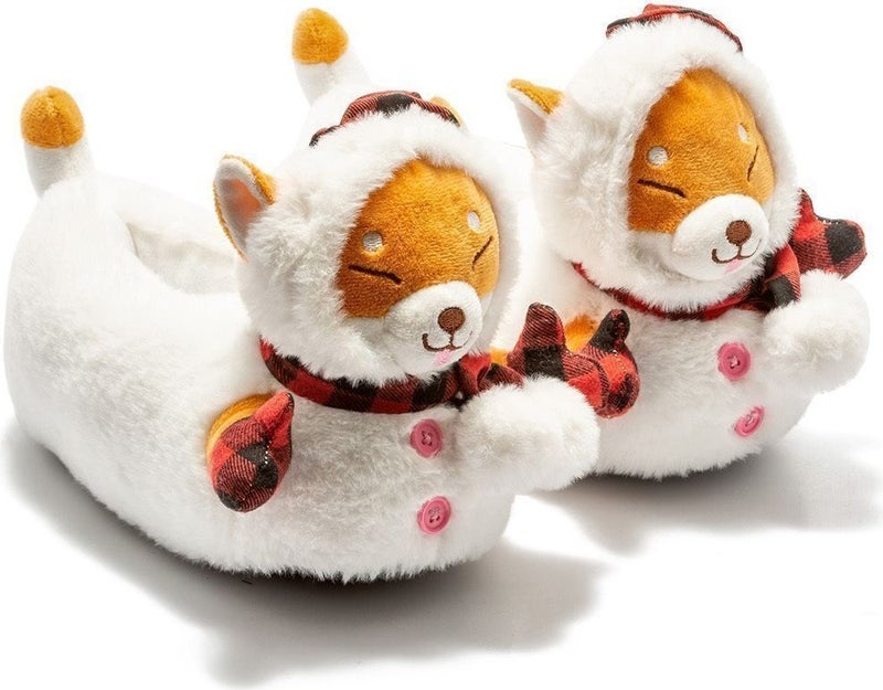 Twigy Eskimo Kids Animal Slippers White 30/35 CC0631 - Image 1