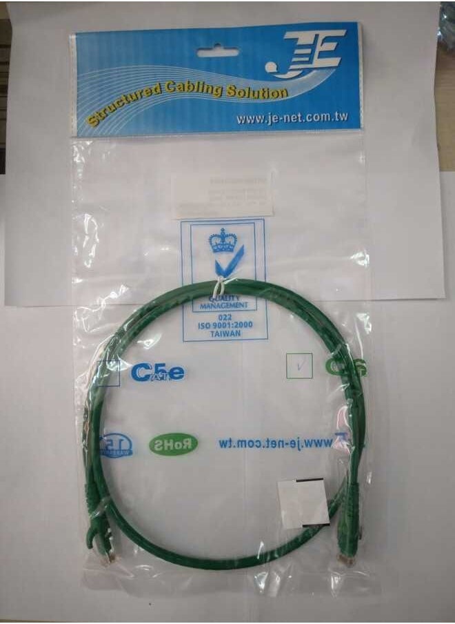 جي كابل شبكة Cat6 1 متر أخضر  - Image 2