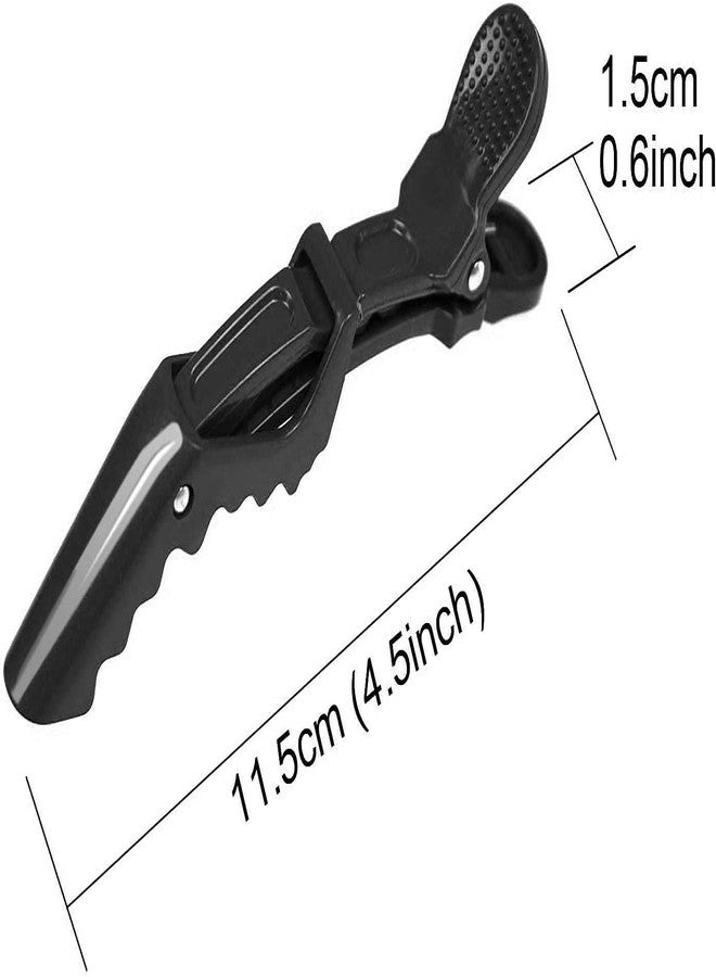 Rlanos professional crocodile hair clip Women And Girl and Salon Use, For hair Stylish, Plastic Hair clip pack of 12 - Image 5