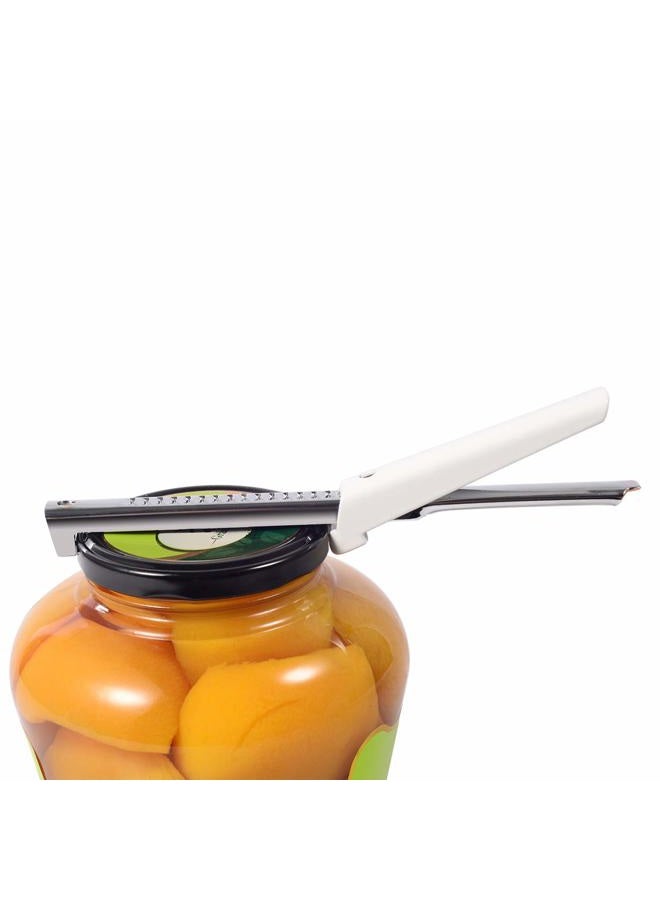 Kichwit Adjustable Jar Opener for Arthritis - All Metal Construction - Easily Opens 3/8" to 4" Jar and Bottle Lids - Free Bonus Bottle Opener Keychain Included - Image 2