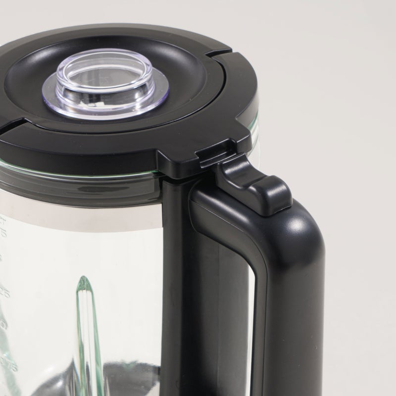 ألبرتو خلاط كهربائي ستانلس ستيل بغطاء، أسود 1.5 لتر 1000واط - Image 5