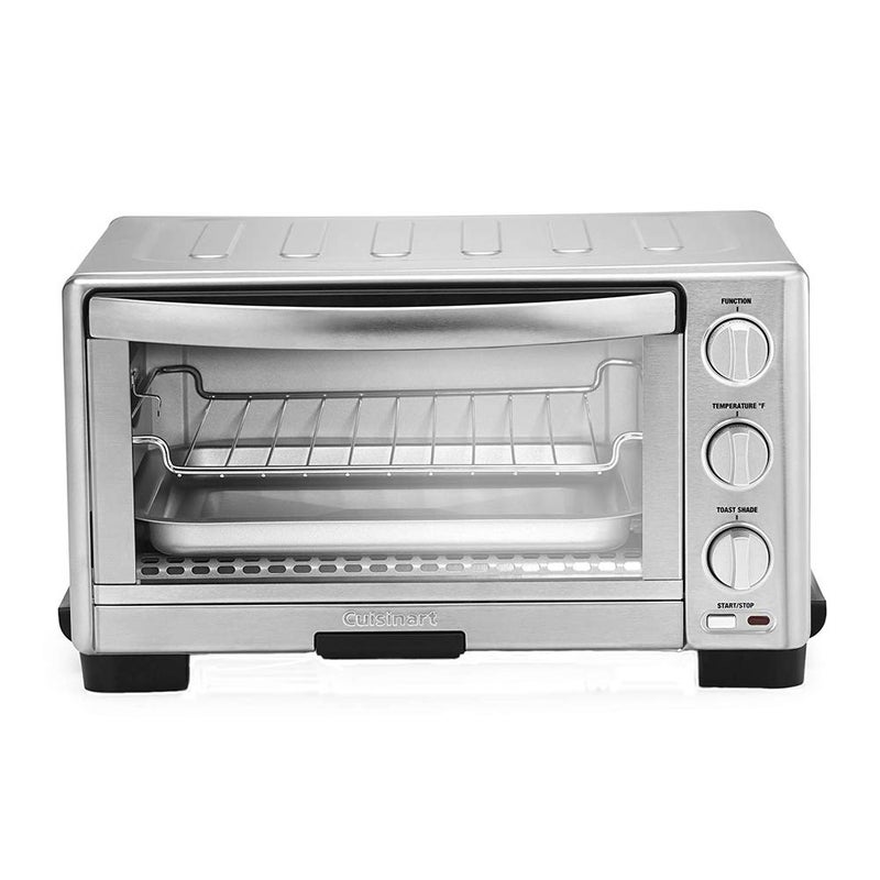 Cuisinart فرن توستر برويلر من كويزينارت TOB-1010، 7.87"D x 15.86"W x 11.77"H، ستانلس ستيل - Image 4