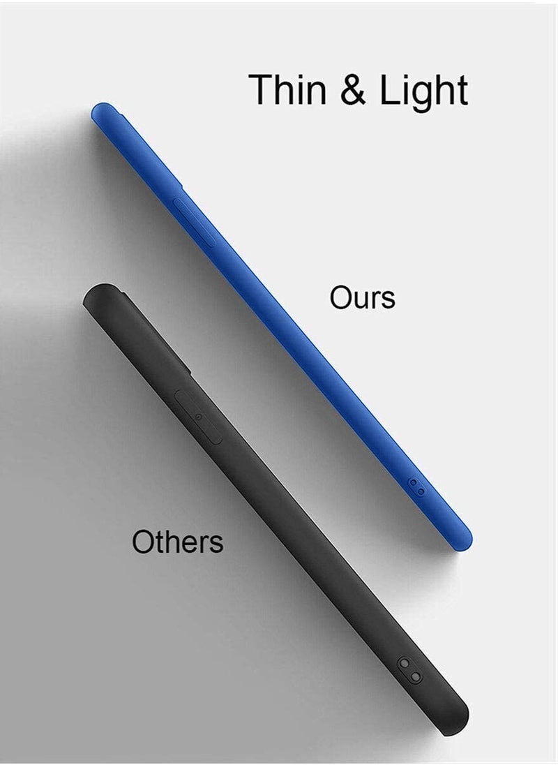 Raxoom Premium Soft Liquid Silicone Case Cover for Realme 12 5G 2024 â€“ Shockproof, Scratch-Resistant, Soft Touch Protective Case â€“ Navy Blue - Image 2