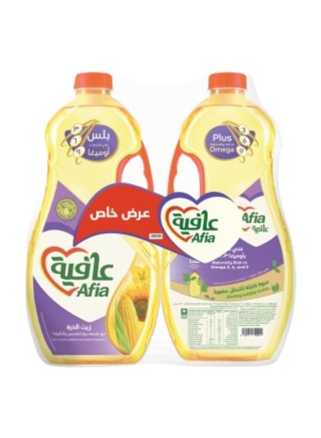 Afia Corn Plus Oil Twin Pack 2 x 1.5L