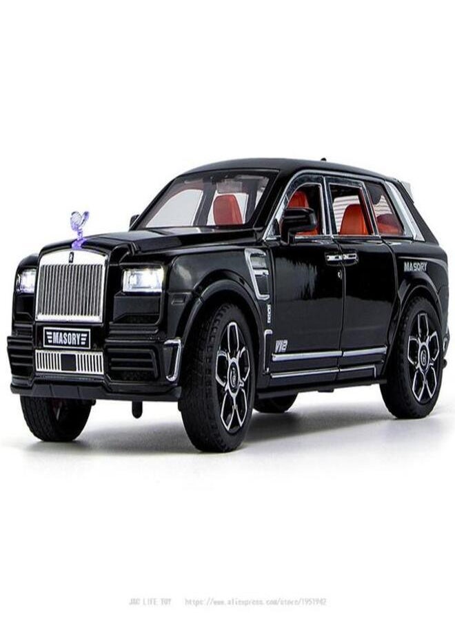 Generic - Rolls Royce Cullinan Mansory SUV Alloy Model Car Toy Diecasts Metal Casting Sound And Light Car Toys For Children Vehicle Black - Image 1