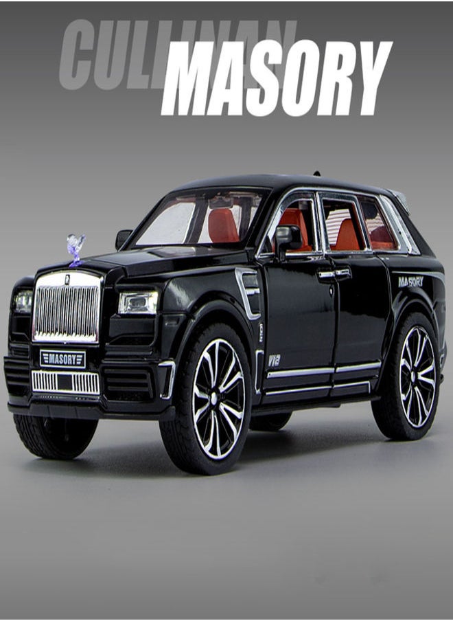 Generic - Rolls Royce Cullinan Mansory SUV Alloy Model Car Toy Diecasts Metal Casting Sound And Light Car Toys For Children Vehicle Black - Image 1