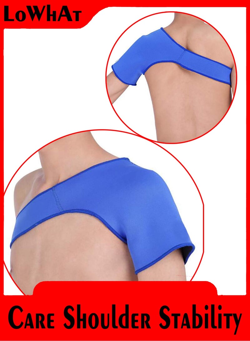 Generic Care Shoulder Stability Brace Men Women Left Right Arm Injury Prevention Stabilizer Sleeve Wrap for Rotator Cuff Dislocated AC Joint  - Image 1