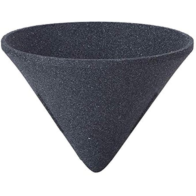 Bukela Cone Shape Coffee Filter Alumina Ore Coffee Dripper Filters For 14 Cup Ceramic Pour Over Coffee Dripper NonPorous For Home Office Coffee Enthusiast And Baristas - Image 5