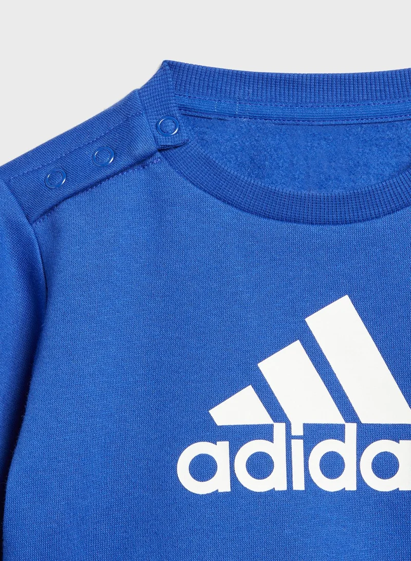 Adidas Infant Badge Of Sport Logo Jogger Set