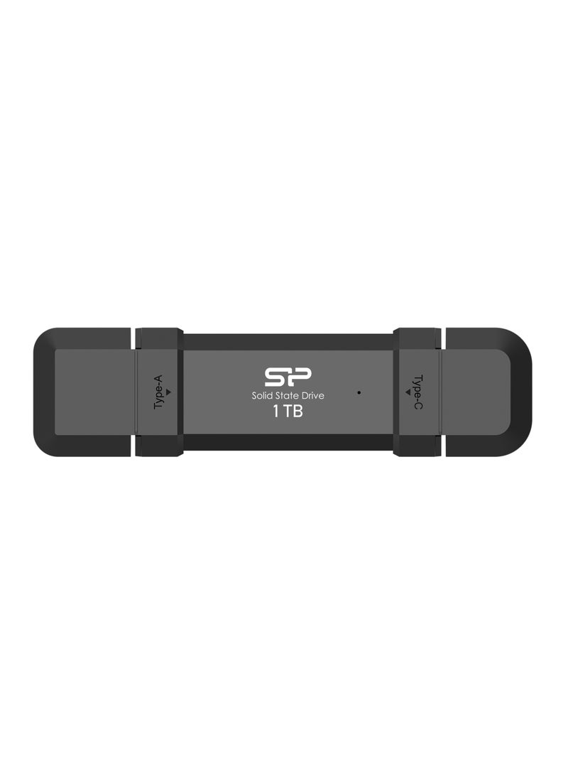 Silicon Power Portable SSD DS72 Type-c and USB A 3.2 Gen 2 1TB  - Image 3