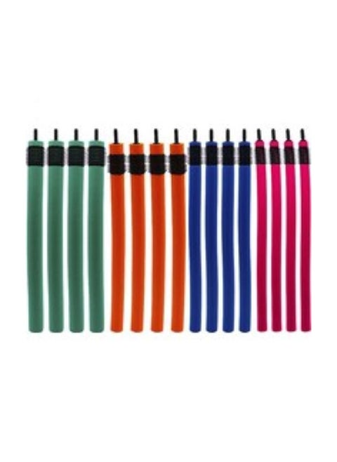 Flexible Rollers with Velcro Strap - 6 Pieces Random Color