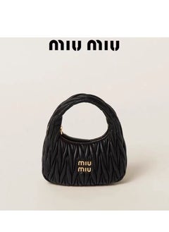 Miu Miu Wander quilted nappa leather hobo Crossbody Shoulder Bag  - Image 2