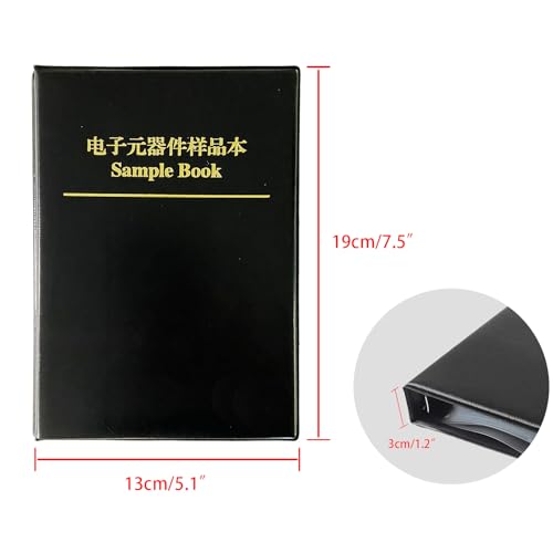 nancheng Resistor Kit 1206 Resistor Book 8500PCS 1% (0 ohm-10M ohm) SMD Book Chip SMT Resistor 170 Values Kits (Resistor-1206) - Image 3