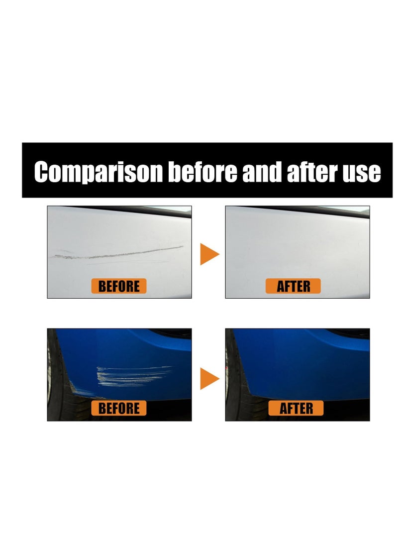 SOLARAE Car Scratch Repair Wax Kit - 2PCS Adhesive Paste for Removing Scratches, Polishing Vehicle Paint, and Restoring Car Finish - Effective Scratch Remover for Automotive Care. - Image 4