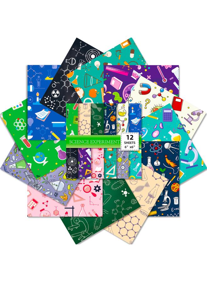 الأزرق جي دبليو بيع 12 ورقة/حزمة من مواد التجربة العلمية - Image 1