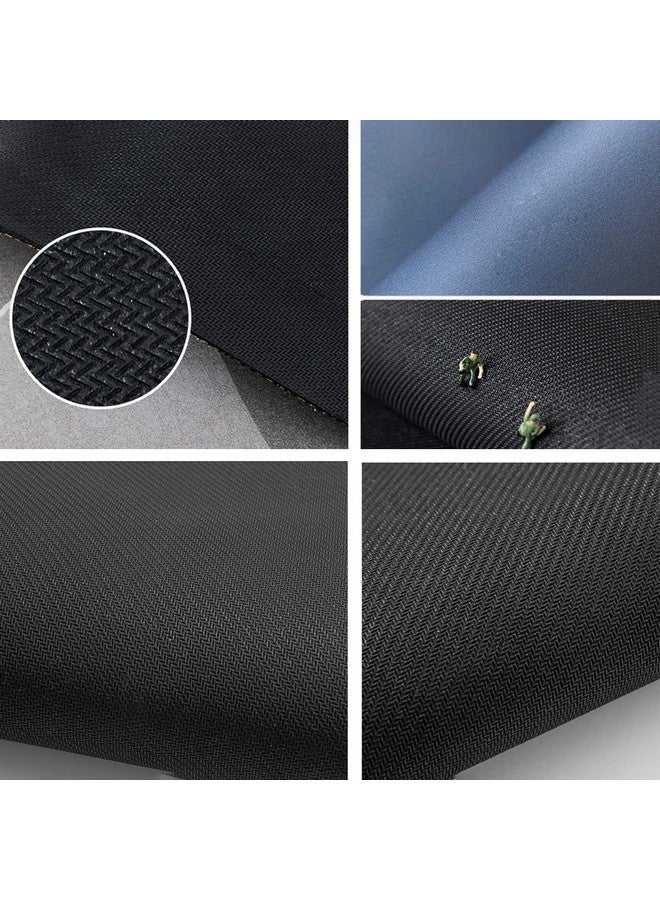 wolpin Microfiber Anti-Slip Bath Round Mat (40 X 60 Cm) Quick Water Absorbent Diatomite Door Mat Bathmat For Home, Kitchen, Haze Blue - Image 4