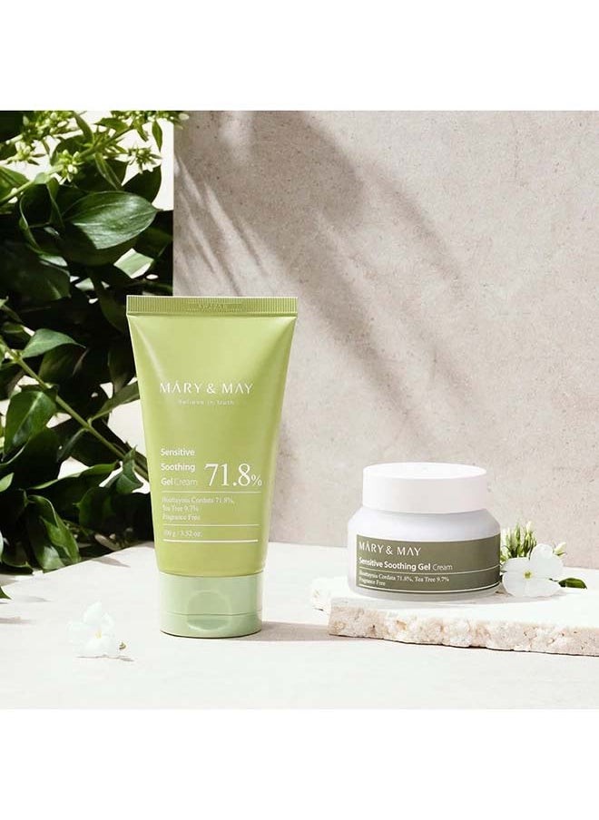 MARY & MAY Sensitive Soothing Gel Cream 100G  - Image 3
