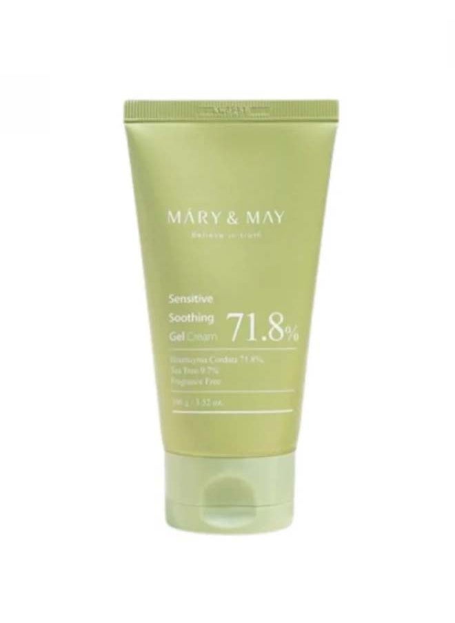 MARY & MAY Sensitive Soothing Gel Cream 100G  - Image 1