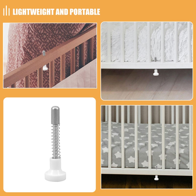 16 pcs Fittings Parts Spring Plunger Pins Set for and Bed Height Adjustment Window Screen Plunger Latches for Home Use - Image 2