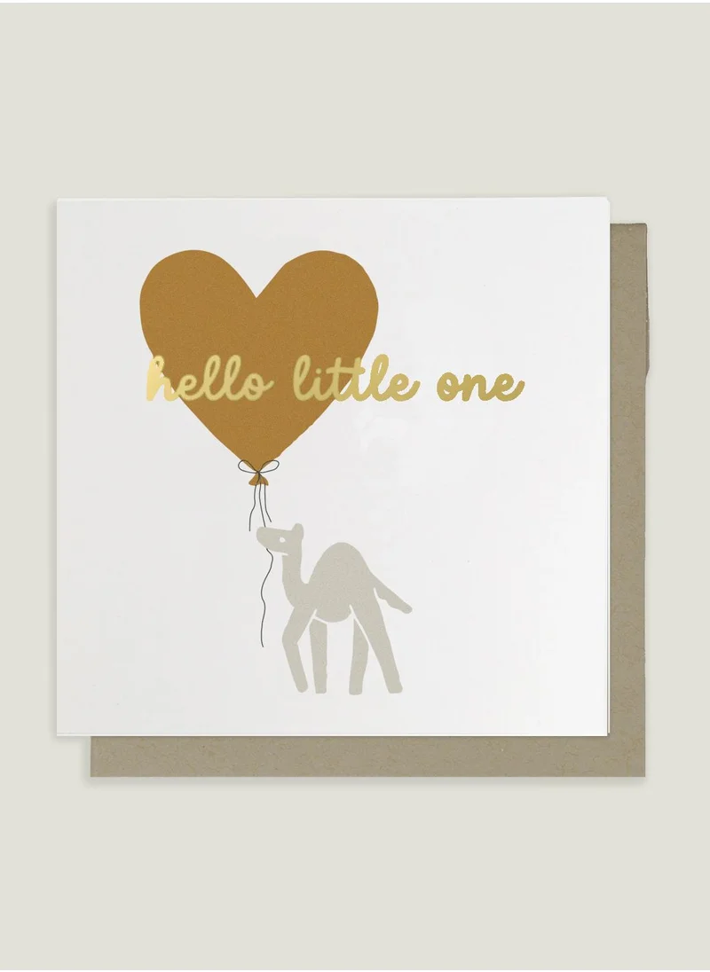 Little Majlis Greeting card, hello little one