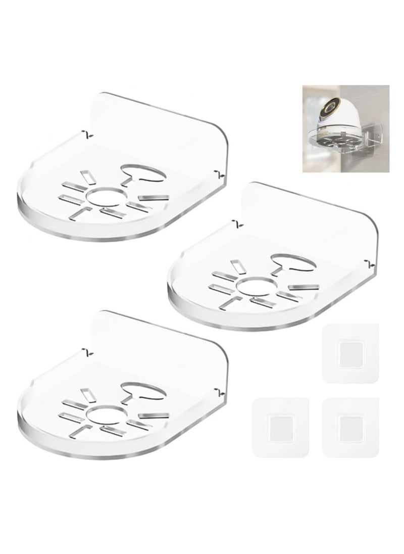 Oasisgalore 3 Pack Universal Camera Wall Mount Holder Small Wall Shelf for Security Cameras, Speakers & More  - Image 1
