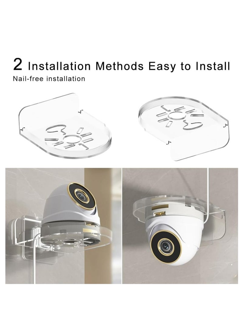 Oasisgalore 3 Pack Universal Camera Wall Mount Holder Small Wall Shelf for Security Cameras, Speakers & More  - Image 4