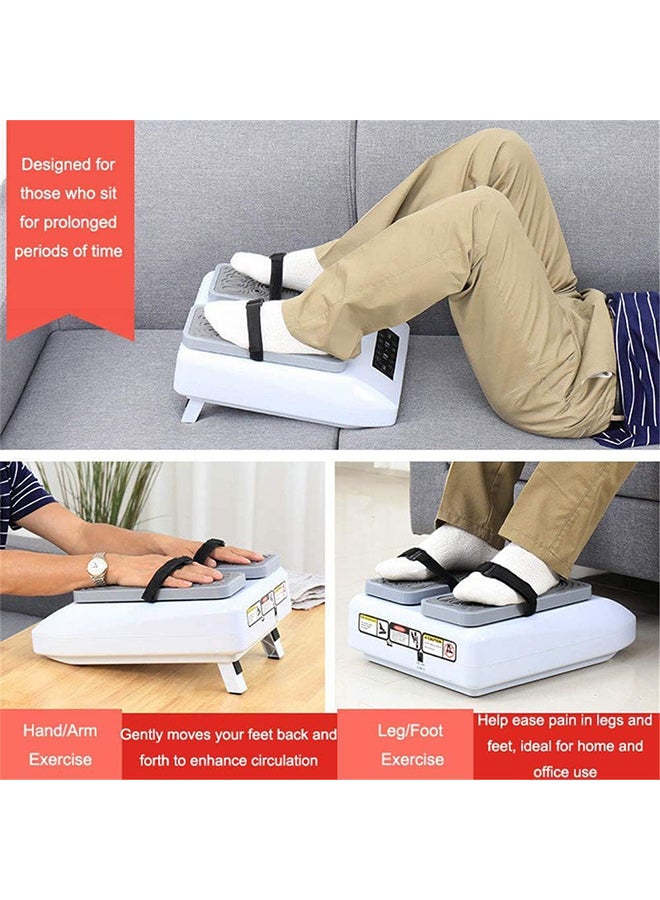 Max Strength Portable Electric Leg Exerciser 30 Speed Seated Walker with Remote - Image 2