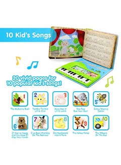 BEST LEARNING My First Piano Book - Educational Musical Toy For Toddlers Kids Ages 3 Years And Up - Ideal Gift For Boys And Girls  - Image 3