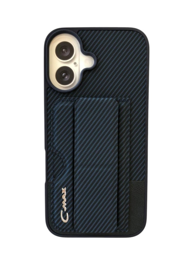 iPhone 16 Case with Kickstand & Card Holder