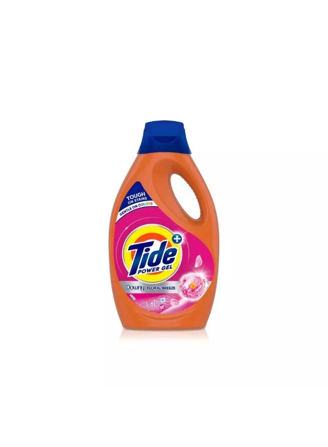 Tide Downy Floral Breeze Power Gel Laundry Detergent- 1.8Ltr