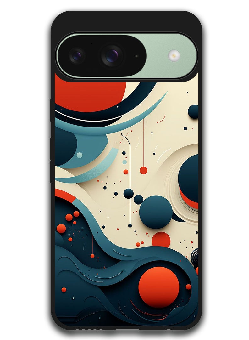 Theodor Protective Case Anti Scratch Shock Proof Bumper Cover For Google Pixel 9 Abstract 5 - Image 1