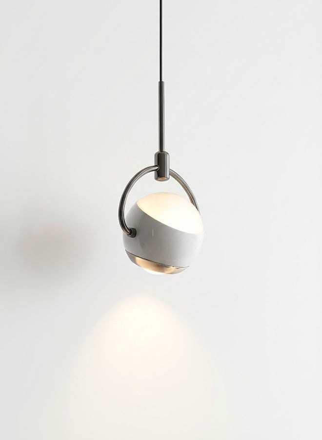 BUY4LESS -  Modern Lighting, Single pendent, Light, Minimal design for bed side pendent,  Grey color, 17x25x200 Suitable for bedside, mirror side, coffee shop, Adjustable height. - Image 1